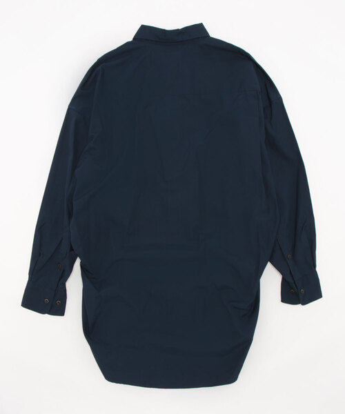 GYMPHLEX（ジムフレックス）の「Gymphlex | レギュラーカラー ワイドシャツ WOMEN（シャツ/ブラウス・レディース・アイボリー/ネイビー/サックスブルー・12）」の4枚目の写真