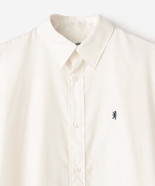 GYMPHLEX（ジムフレックス）の「Gymphlex | レギュラーカラー ワイドシャツ WOMEN（シャツ/ブラウス・レディース・アイボリー/ネイビー/サックスブルー・12）」の13枚目の写真