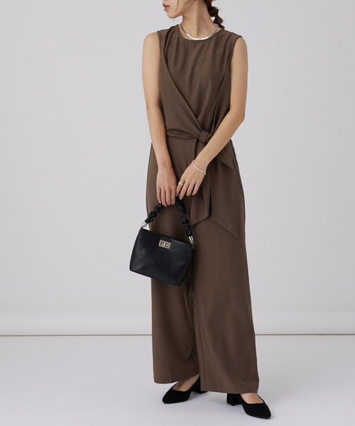 COLONY 2139（コロニートゥーワンスリーナイン）の「ギャザーハンドルオケージョン2wayバッグ（ハンドバッグ・レディース・ホワイト/ブラック・FREE）」の7枚目の写真