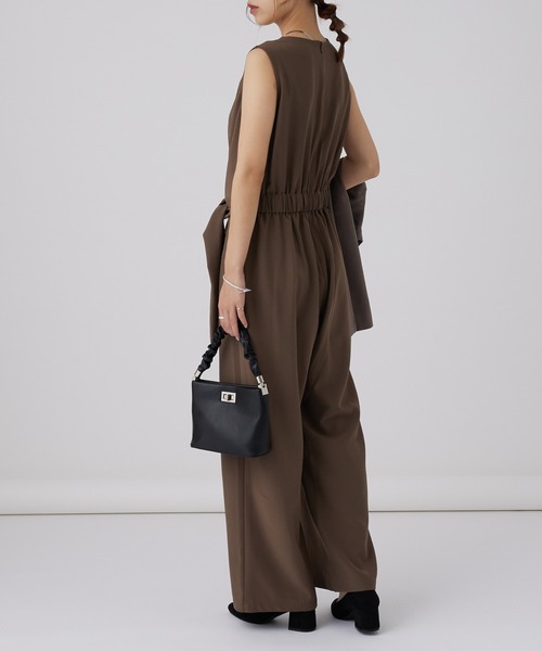 COLONY 2139（コロニートゥーワンスリーナイン）の「ギャザーハンドルオケージョン2wayバッグ（ハンドバッグ・レディース・ホワイト/ブラック・FREE）」の11枚目の写真