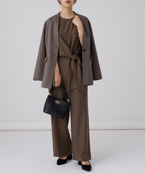 COLONY 2139（コロニートゥーワンスリーナイン）の「ギャザーハンドルオケージョン2wayバッグ（ハンドバッグ・レディース・ホワイト/ブラック・FREE）」の12枚目の写真