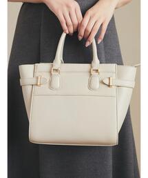 サイドベルト2WAYハンドバッグ