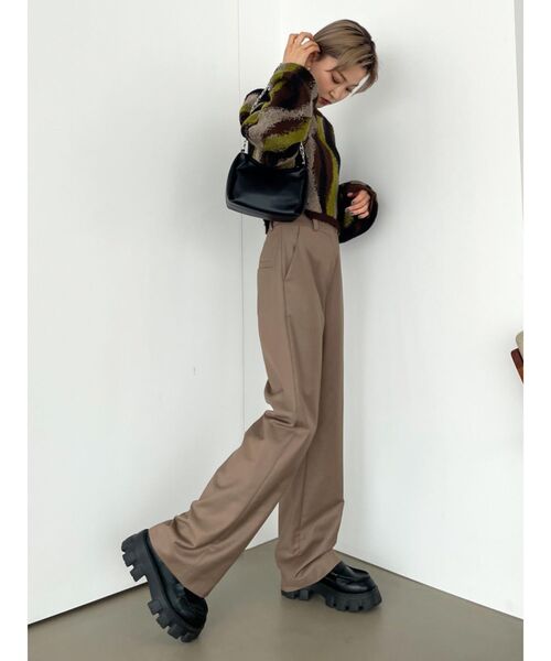 EMODA（エモダ）の「アップネックボリュームスリーブニット（ニット/セーター・レディース・ブラック/レッド/その他1/その他・FREE）」の15枚目の写真