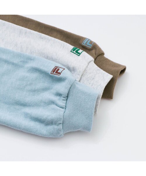FILA（フィラ）の「FILA カレッジトレーナー（スウェット・キッズ・ライトグレー/レインボー/サックスブルー・90/80/100/110/120/130/140）」の13枚目の写真