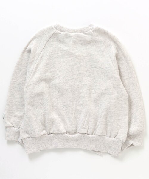 FILA（フィラ）の「FILA カレッジトレーナー（スウェット・キッズ・ライトグレー/レインボー/サックスブルー・90/80/100/110/120/130/140）」の5枚目の写真