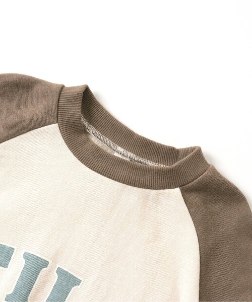 FILA（フィラ）の「FILA カレッジトレーナー（スウェット・キッズ・ライトグレー/レインボー/サックスブルー・90/80/100/110/120/130/140）」の12枚目の写真