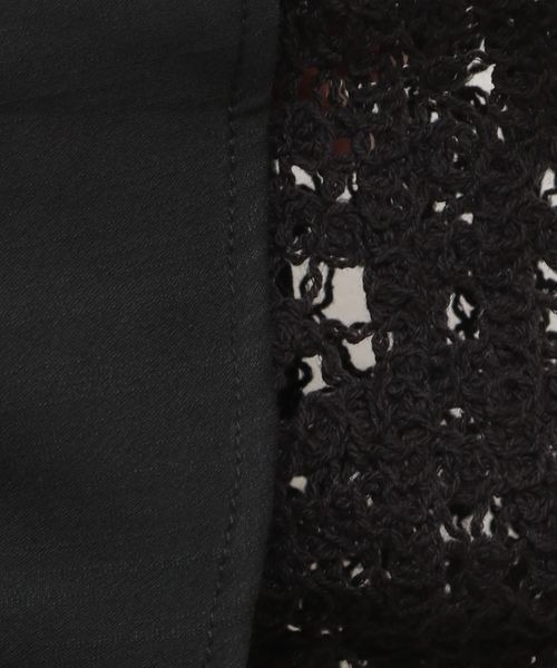 mysty woman（ミスティウーマン）の「【WEB限定】フレアスリーブレースレイヤードブラウス　299713（シャツ/ブラウス・レディース・ライトベージュ/オフホワイト/ライトグリーン/ブラック・FREE）」の16枚目の写真