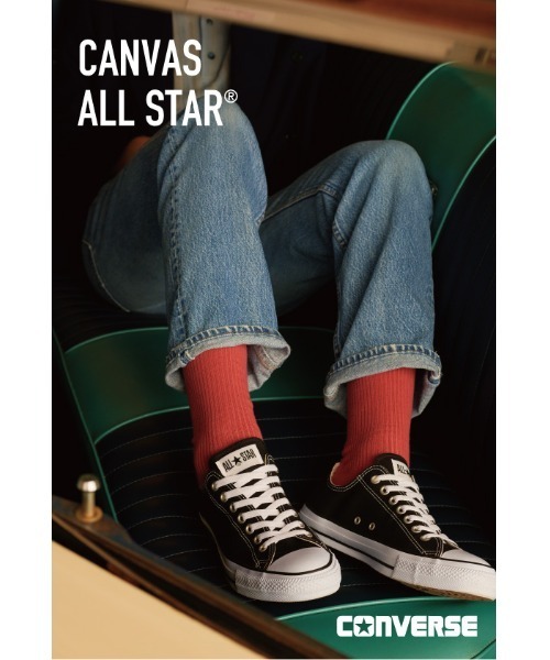 CONVERSE（コンバース）の「CONVERSE/コンバース/CANVAS ALL STAR OX（スニーカー・メンズ・ホワイト/ブラック/チャコール/ホワイト系2・8/9/8.5/9.5/7.5/7）」の7枚目の写真