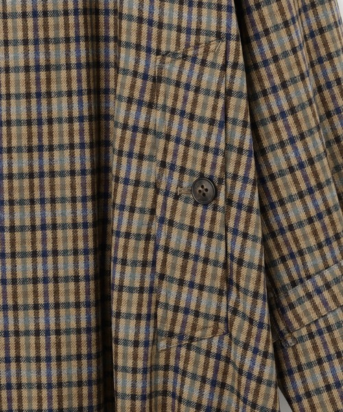 GYMPHLEX(ジムフレックス)の「Gymphlex | ベルテッドバルマカーンコート MEN(ステンカラーコート・メンズ・B・LARGE/SMALL/MEDIUM)」の7枚目の写真