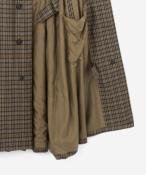 GYMPHLEX(ジムフレックス)の「Gymphlex | ベルテッドバルマカーンコート MEN(ステンカラーコート・メンズ・B・LARGE/SMALL/MEDIUM)」の6枚目の写真