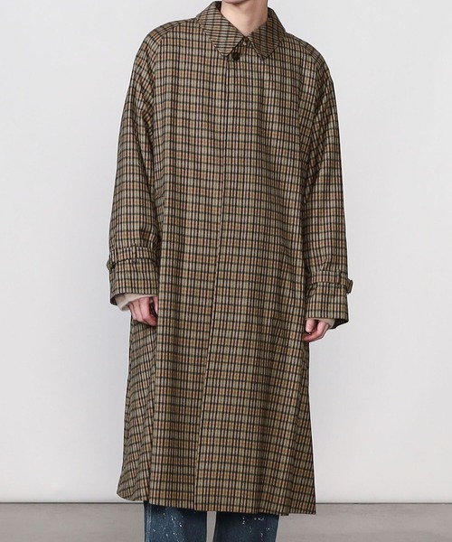 GYMPHLEX(ジムフレックス)の「Gymphlex | ベルテッドバルマカーンコート MEN(ステンカラーコート・メンズ・B・LARGE/SMALL/MEDIUM)」の13枚目の写真