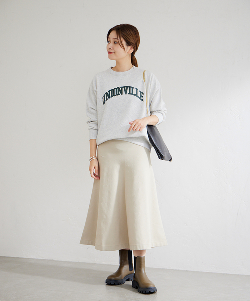 Odub(オーダブ)の「《別注》【Odub/オーダブ】ロゴスウェット(Tシャツ/カットソー・レディース・チャコールグレー/ブラック/ネイビー・SMALL/X-LARGE)」の5枚目の写真