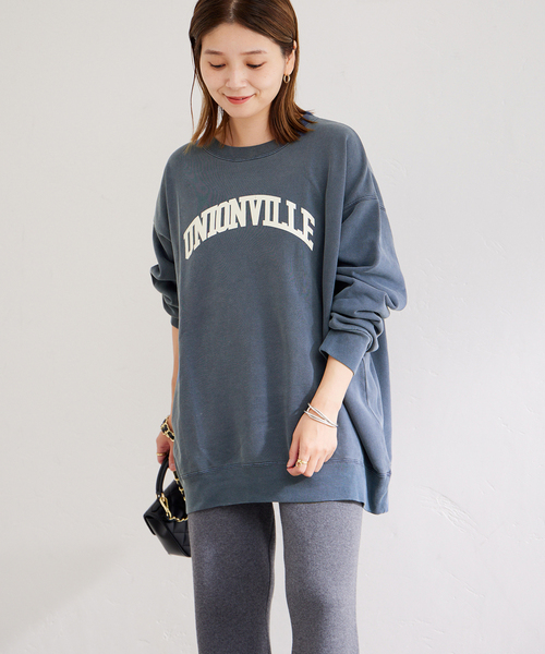 Odub(オーダブ)の「《別注》【Odub/オーダブ】ロゴスウェット(Tシャツ/カットソー・レディース・チャコールグレー/ブラック/ネイビー・SMALL/X-LARGE)」の22枚目の写真