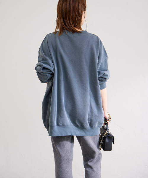 Odub(オーダブ)の「《別注》【Odub/オーダブ】ロゴスウェット(Tシャツ/カットソー・レディース・チャコールグレー/ブラック/ネイビー・SMALL/X-LARGE)」の17枚目の写真