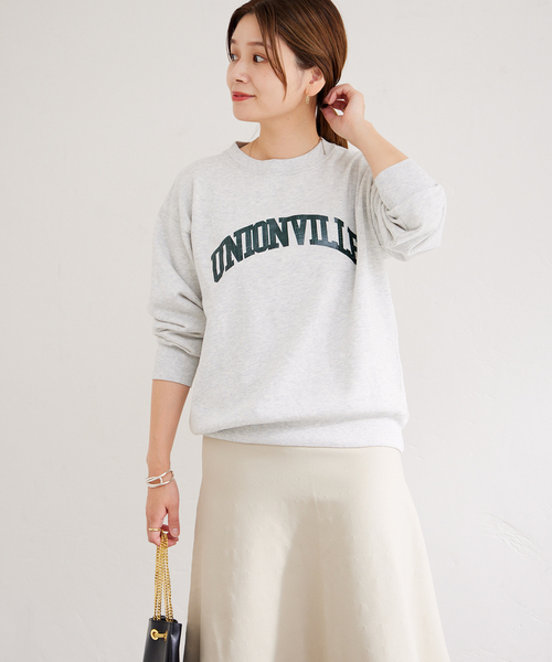 Odub(オーダブ)の「《別注》【Odub/オーダブ】ロゴスウェット(Tシャツ/カットソー・レディース・チャコールグレー/ブラック/ネイビー・SMALL/X-LARGE)」の9枚目の写真