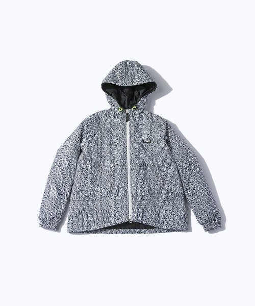 CPG GOLF（シーピージーゴルフ）の「ジオメトリック柄中綿ブルゾン（ダウンジャケット/コート・レディース・ブラック/イエロー・SMALL/MEDIUM/LARGE）」の7枚目の写真