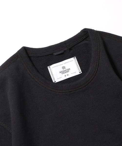 REIGNING CHAMP（レイニングチャンプ）の「REIGNING CHAMP/レイニングチャンプ CREWNECK-MIDWEIGHT TERRY スウェット（スウェット・メンズ・ブラック/グレー・L/XL/M）」の10枚目の写真