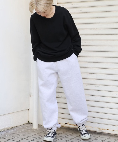 REIGNING CHAMP（レイニングチャンプ）の「REIGNING CHAMP/レイニングチャンプ CREWNECK-MIDWEIGHT TERRY スウェット（スウェット・メンズ・ブラック/グレー・L/XL/M）」の6枚目の写真