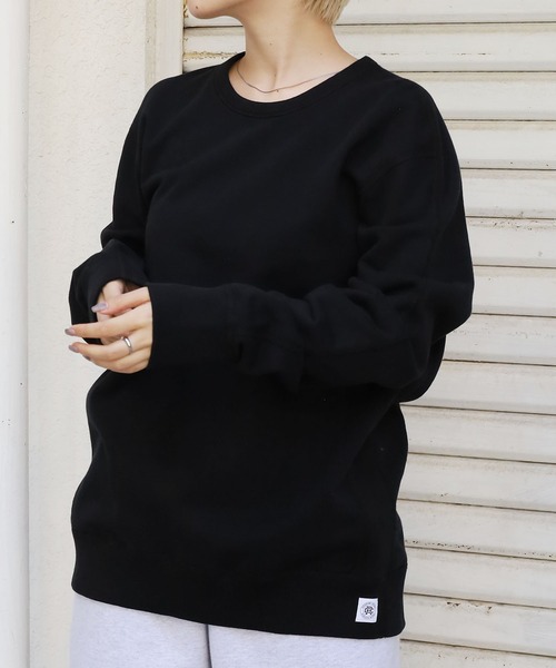 REIGNING CHAMP（レイニングチャンプ）の「REIGNING CHAMP/レイニングチャンプ CREWNECK-MIDWEIGHT TERRY スウェット（スウェット・メンズ・ブラック/グレー・L/XL/M）」の5枚目の写真