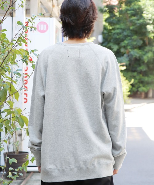 REIGNING CHAMP（レイニングチャンプ）の「REIGNING CHAMP/レイニングチャンプ CREWNECK-MIDWEIGHT TERRY スウェット（スウェット・メンズ・ブラック/グレー・L/XL/M）」の9枚目の写真