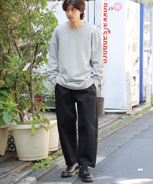 REIGNING CHAMP（レイニングチャンプ）の「REIGNING CHAMP/レイニングチャンプ CREWNECK-MIDWEIGHT TERRY スウェット（スウェット・メンズ・ブラック/グレー・L/XL/M）」の7枚目の写真