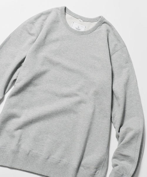 REIGNING CHAMP（レイニングチャンプ）の「REIGNING CHAMP/レイニングチャンプ CREWNECK-MIDWEIGHT TERRY スウェット（スウェット・メンズ・ブラック/グレー・L/XL/M）」の4枚目の写真