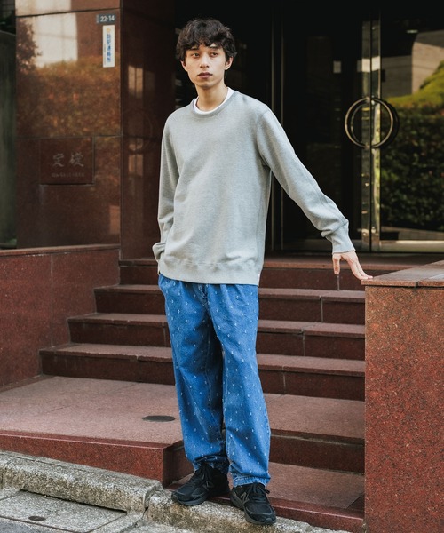REIGNING CHAMP（レイニングチャンプ）の「REIGNING CHAMP/レイニングチャンプ CREWNECK-MIDWEIGHT TERRY スウェット（スウェット・メンズ・ブラック/グレー・L/XL/M）」の18枚目の写真