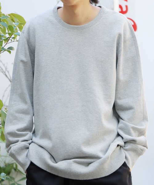 REIGNING CHAMP（レイニングチャンプ）の「REIGNING CHAMP/レイニングチャンプ CREWNECK-MIDWEIGHT TERRY スウェット（スウェット・メンズ・ブラック/グレー・L/XL/M）」の17枚目の写真