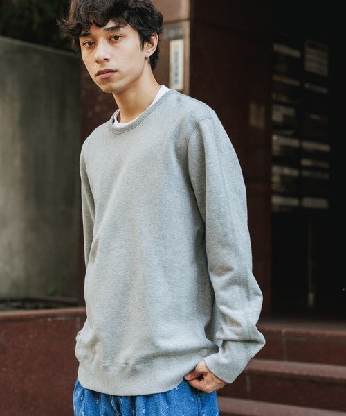 REIGNING CHAMP（レイニングチャンプ）の「REIGNING CHAMP/レイニングチャンプ CREWNECK-MIDWEIGHT TERRY スウェット（スウェット・メンズ・ブラック/グレー・L/XL/M）」の16枚目の写真