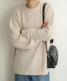 SENSE OF PLACE by URBAN RESEARCH（センスオブプレイスバイアーバンリサーチ）の「『イージーケア』モヘアライクセーター（ニット/セーター・メンズ）」