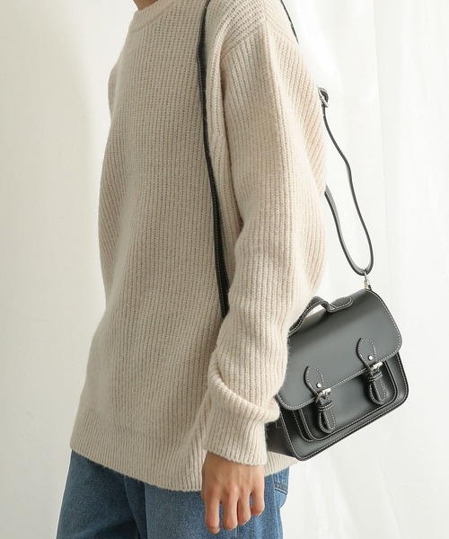 SENSE OF PLACE by URBAN RESEARCH（センスオブプレイスバイアーバンリサーチ）の「『イージーケア』モヘアライクセーター（ニット/セーター・メンズ・ブラウン/アイボリー/グレー・MEDIUM/LARGE）」の8枚目の写真