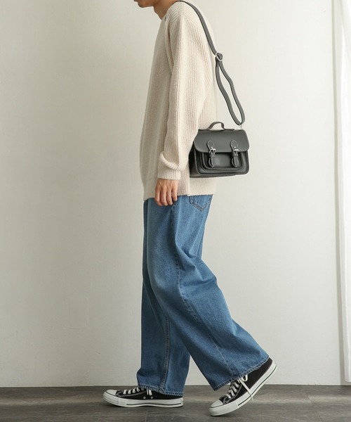 SENSE OF PLACE by URBAN RESEARCH（センスオブプレイスバイアーバンリサーチ）の「『イージーケア』モヘアライクセーター（ニット/セーター・メンズ・ブラウン/アイボリー/グレー・MEDIUM/LARGE）」の12枚目の写真