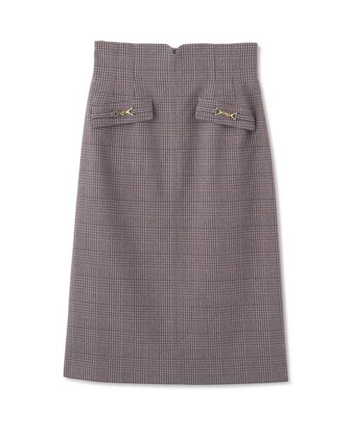 PROPORTION BODY DRESSING（プロポーションボディドレッシング）の「ビットデザインタイトスカート / 1212220010（スカート・レディース・ベージュ/パープル・MEDIUM/SMALL/X-SMALL）」の14枚目の写真