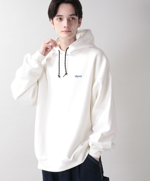 RAGEBLUE（レイジブルー）の「【SIGNAL SPORTS】裏起毛スウェット/ワンポイント刺繍パーカー（パーカー・メンズ・ブルー/ホワイト/ブラック・MEDIUM/LARGE）」の6枚目の写真