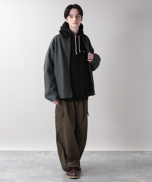 RAGEBLUE（レイジブルー）の「【SIGNAL SPORTS】裏起毛スウェット/ワンポイント刺繍パーカー（パーカー・メンズ・ブルー/ホワイト/ブラック・MEDIUM/LARGE）」の9枚目の写真