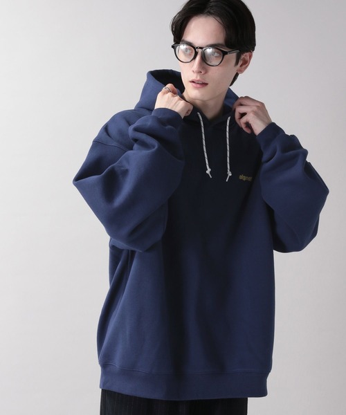 RAGEBLUE（レイジブルー）の「【SIGNAL SPORTS】裏起毛スウェット/ワンポイント刺繍パーカー（パーカー・メンズ・ブルー/ホワイト/ブラック・MEDIUM/LARGE）」の17枚目の写真