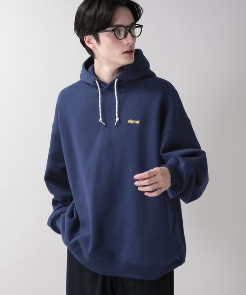 RAGEBLUE（レイジブルー）の「【SIGNAL SPORTS】裏起毛スウェット/ワンポイント刺繍パーカー（パーカー・メンズ・ブルー/ホワイト/ブラック・MEDIUM/LARGE）」の18枚目の写真