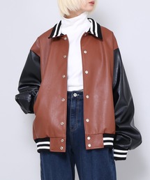 Figments | 合皮オーバースタジャン(スタジャン)