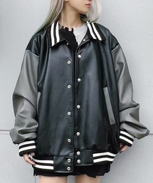 Figments | フェイクレザーオーバースタジャン(スタジャン)