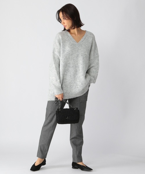 BARNYARDSTORM（バンヤードストーム）の「BARNYARDSTORM / ハラコトウステッチスクエアフラット（その他シューズ・レディース・ブラック/ダークブラウン・36/37/38/39/35）」の20枚目の写真