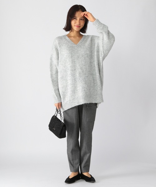 BARNYARDSTORM（バンヤードストーム）の「BARNYARDSTORM / ハラコトウステッチスクエアフラット（その他シューズ・レディース・ブラック/ダークブラウン・36/37/38/39/35）」の19枚目の写真