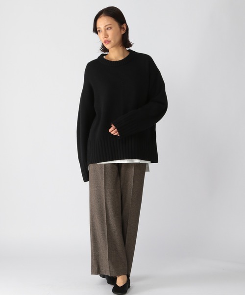 BARNYARDSTORM（バンヤードストーム）の「BARNYARDSTORM / ハラコトウステッチスクエアフラット（その他シューズ・レディース・ブラック/ダークブラウン・36/37/38/39/35）」の17枚目の写真