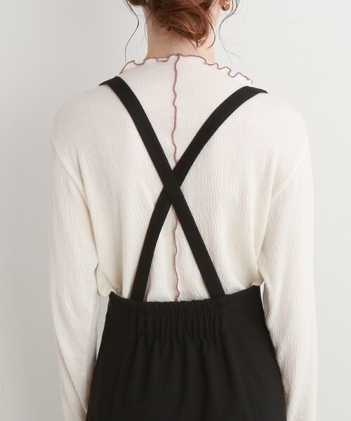 Cutie Blonde（キューティーブロンド）の「◆サス付きナロースカート（スカート・レディース・ブラック/サンドベージュ・01/02/03）」の9枚目の写真