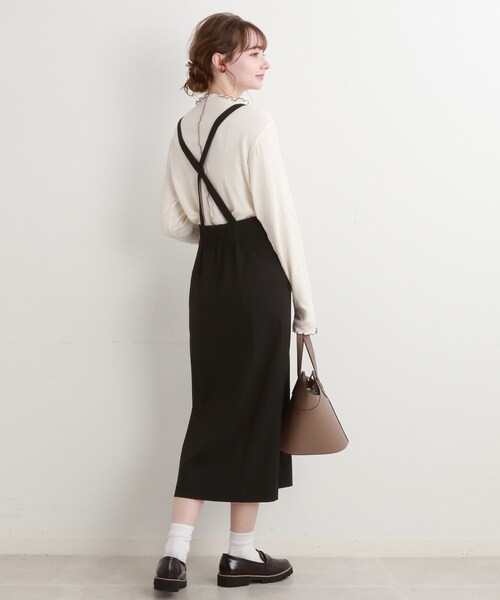 Cutie Blonde（キューティーブロンド）の「◆サス付きナロースカート（スカート・レディース・ブラック/サンドベージュ・01/02/03）」の14枚目の写真