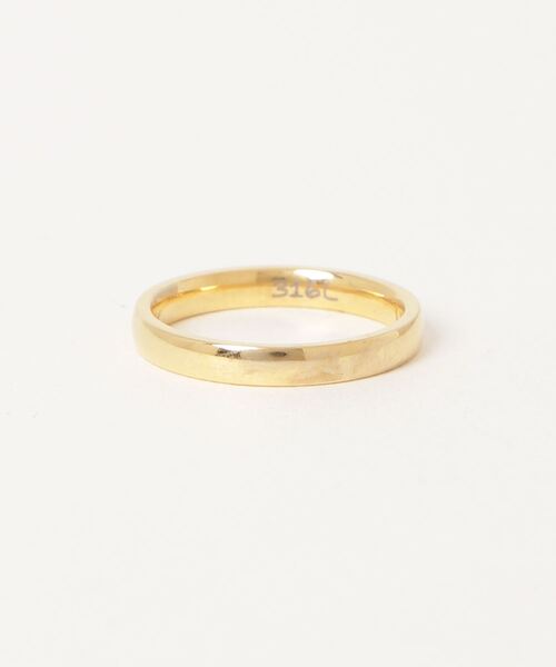 Mag.（マグ）の「【サージカルステンレス316L】2.5mmリング（リング・メンズ・ピンクゴールド/ブラック/ゴールド/シルバー・23号/7号/19号/11号/9号/21号/13号/17号/15号）」の3枚目の写真