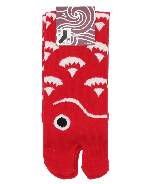 カヤ(カヤ)の「【カヤ】足袋型くつ下25~28cm 鯛(ソックス/靴下・メンズ・その他1・FREE)」の5枚目の写真