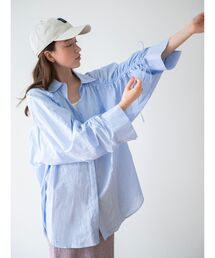 Ungrid | スリーブギャザーデザインシャツ(シャツ/ブラウス)