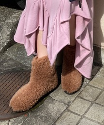Alley by w closet | 【Alley】ファーショートブーツ(ブーツ)