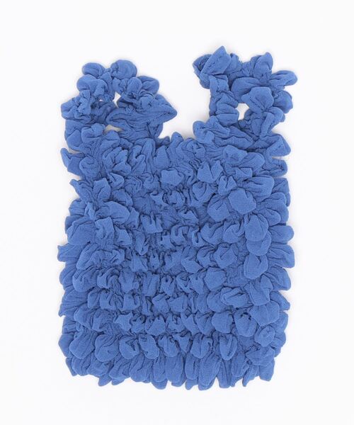 Mignonjour(ミニョンジュール)の「Mignonjour/折りたたまないくしゅくしゅエコバッグ M2113(エコバッグ/サブバッグ・レディース・ベージュ/パープル/ピンク/ライトグリーン/サーモンピンク/ブラック/ブルー/グレー/ブラウン・FREE)」の13枚目の写真