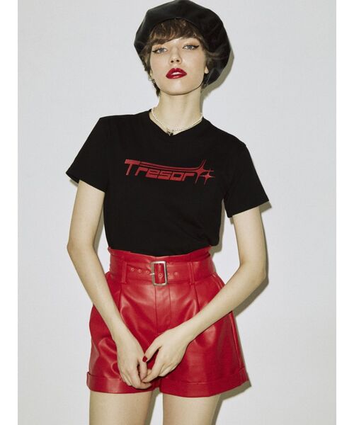 jouetie（ジュエティ）の「ハイウエストキュロット（その他パンツ・レディース・レッド/インディゴブルー/ブラック/ブラウン・MEDIUM）」の21枚目の写真